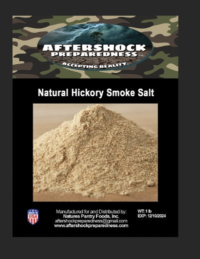 Natural Hickory Smoked Salt