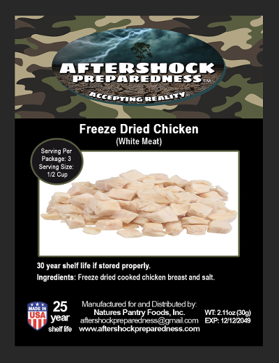 Freeze Dried Chicken