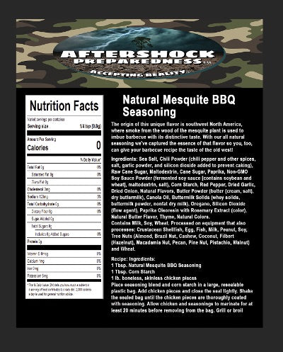 Natural Mesquite BBQ Seasoning
