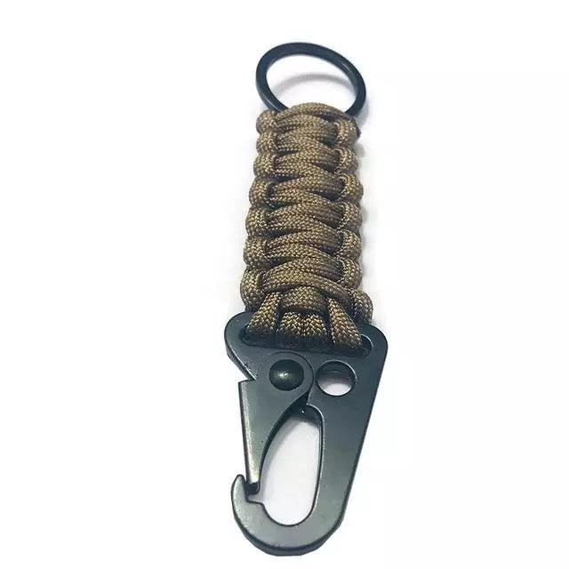 Carabiner Survival Key Chain