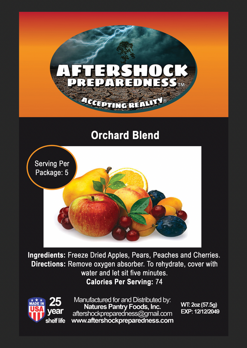 Freeze Dried Orchard Blend