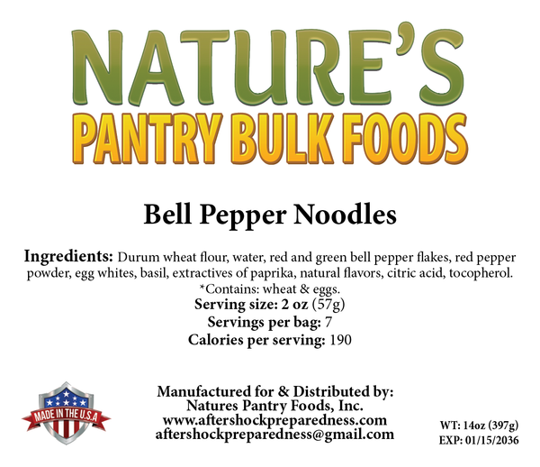 Bell Pepper Noodles
