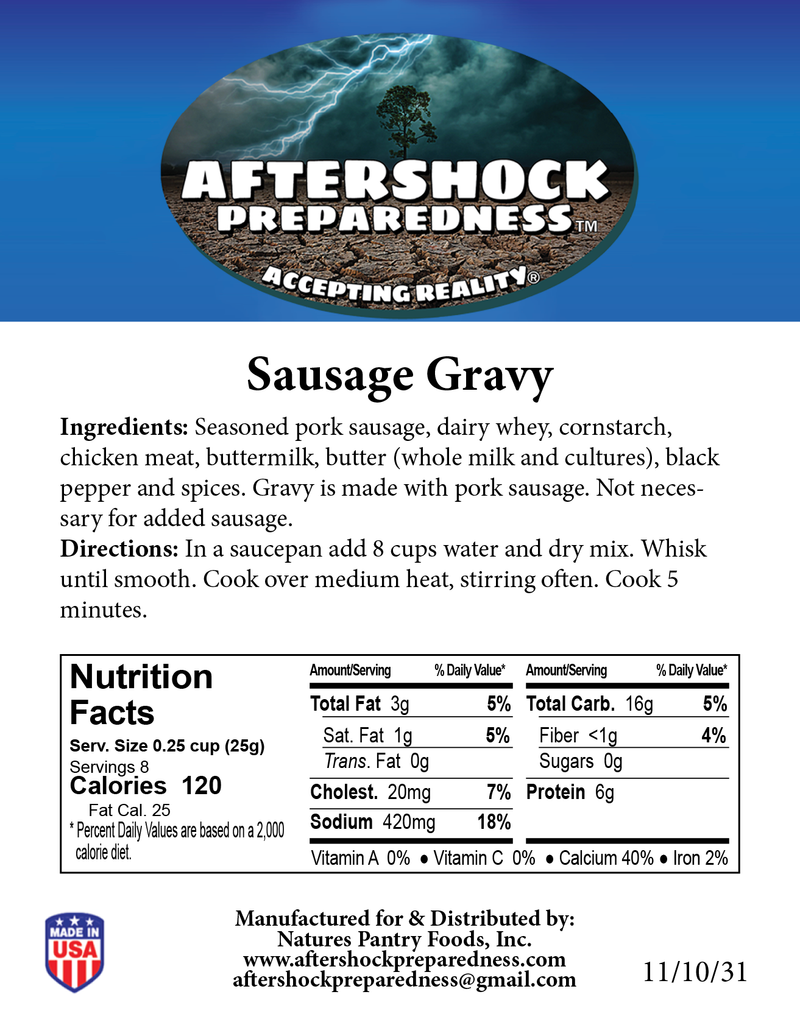 Sausage Gravy