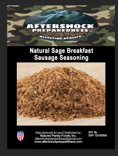Natural Sage Breakfast Sausage Seasoning