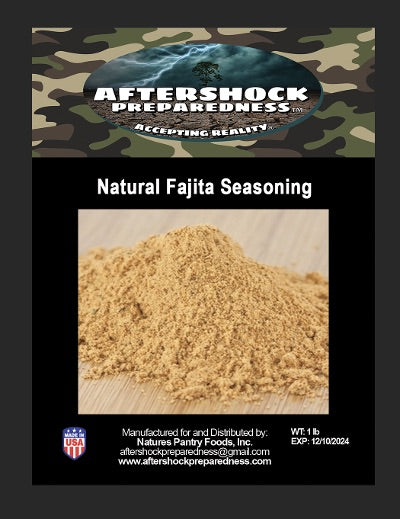 Natural Fajita Seasoning