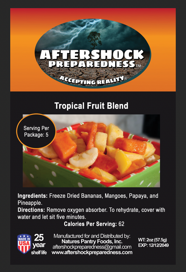 Freeze Dried Tropical Fruit