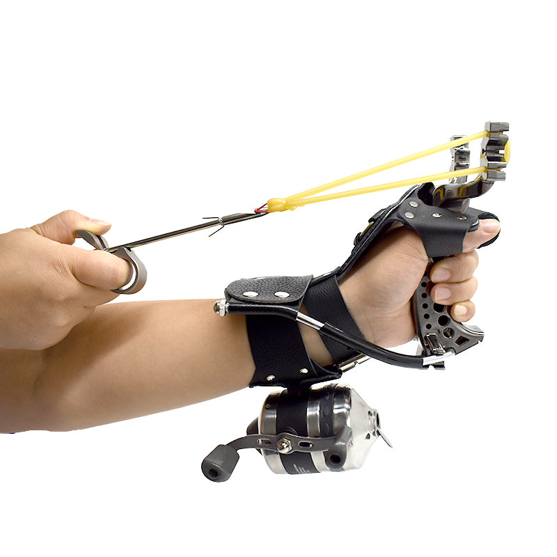 Powerful Fishing Slingshot with Wrist Support