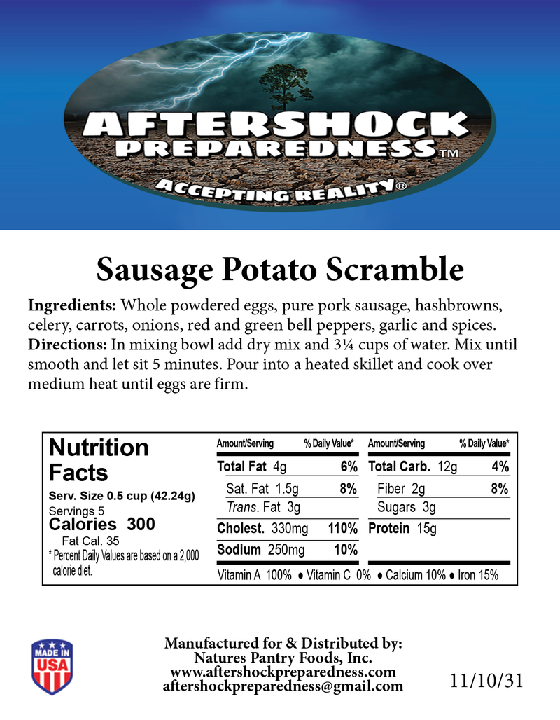 Sausage Potato Scramble