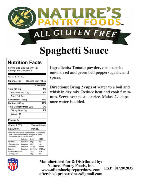 Spaghetti Sauce