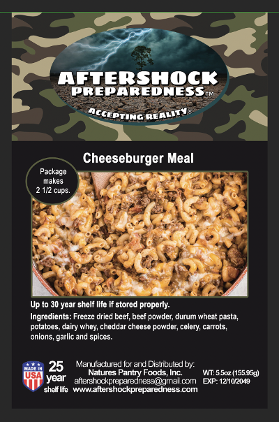 Cheeseburger Meal - Single Serve