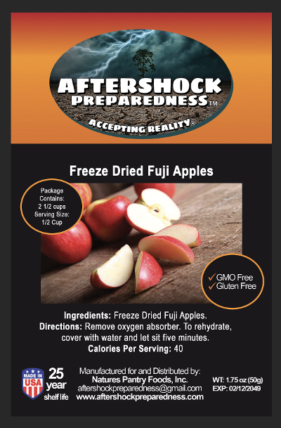 Freeze Dried Fuji Apples