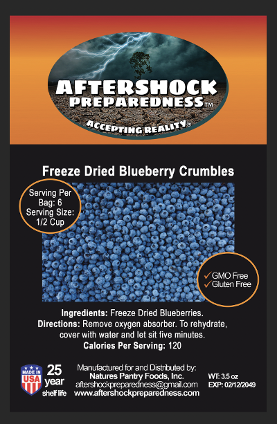 Freeze Dried Blueberries