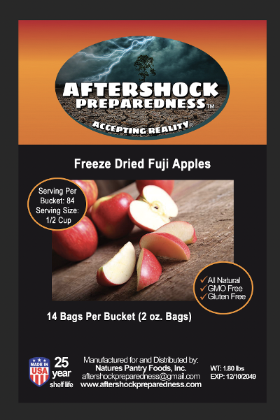 Freeze Dried Fuji Apples