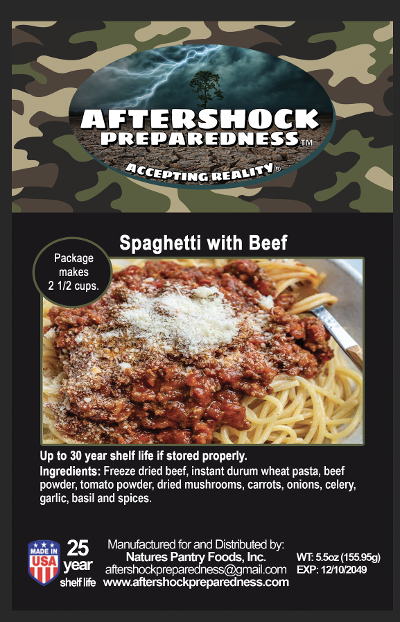 Spaghetti with Beef - Single Serve