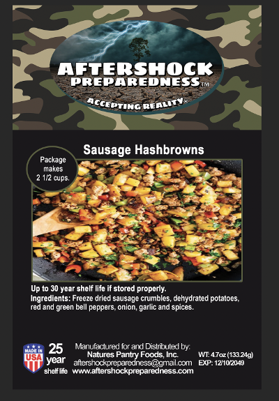 Sausage Hashbrowns - Single Serve