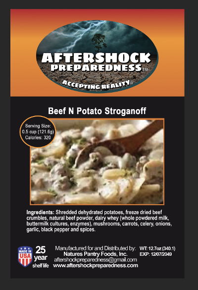 Beef & Potato Stroganoff