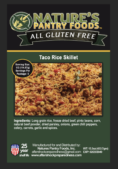 Gluten Free Taco Rice Skillet