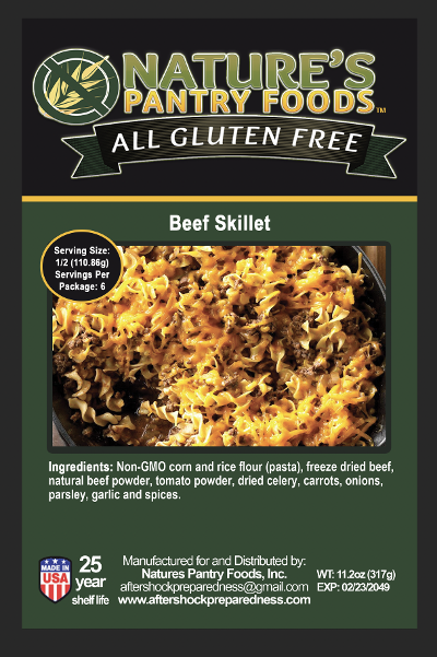 Beef Skillet Meal ( Gluten Free )