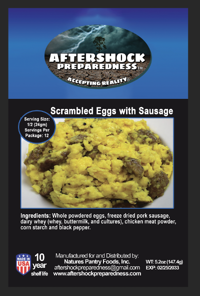 Scrambled Eggs with Sausage