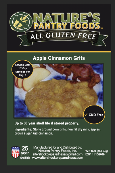Apple Cinnamon Grits