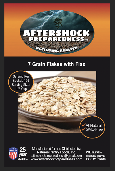 7-Grain Flake Cereal w/ Flax Seed