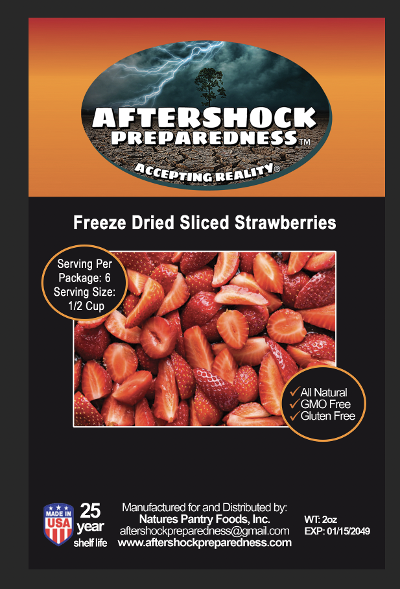 Freeze Dried Strawberry Bucket - 24 Bag